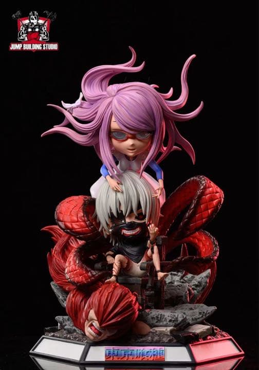 東京喰種トーキョーグール 金木研 ガレージキット ガレキ スタチュー ②