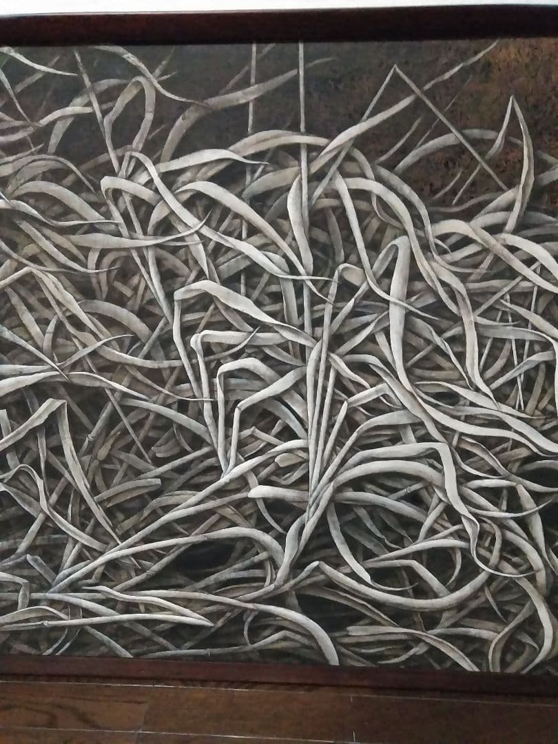 日本画(33) すすき 日本画