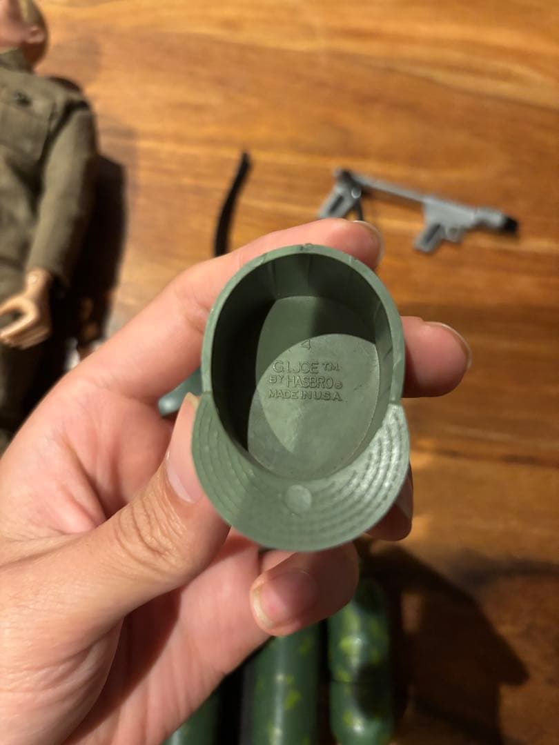 GI Joe アクションソルジャー　フィギュア　火炎放射器　レトロ