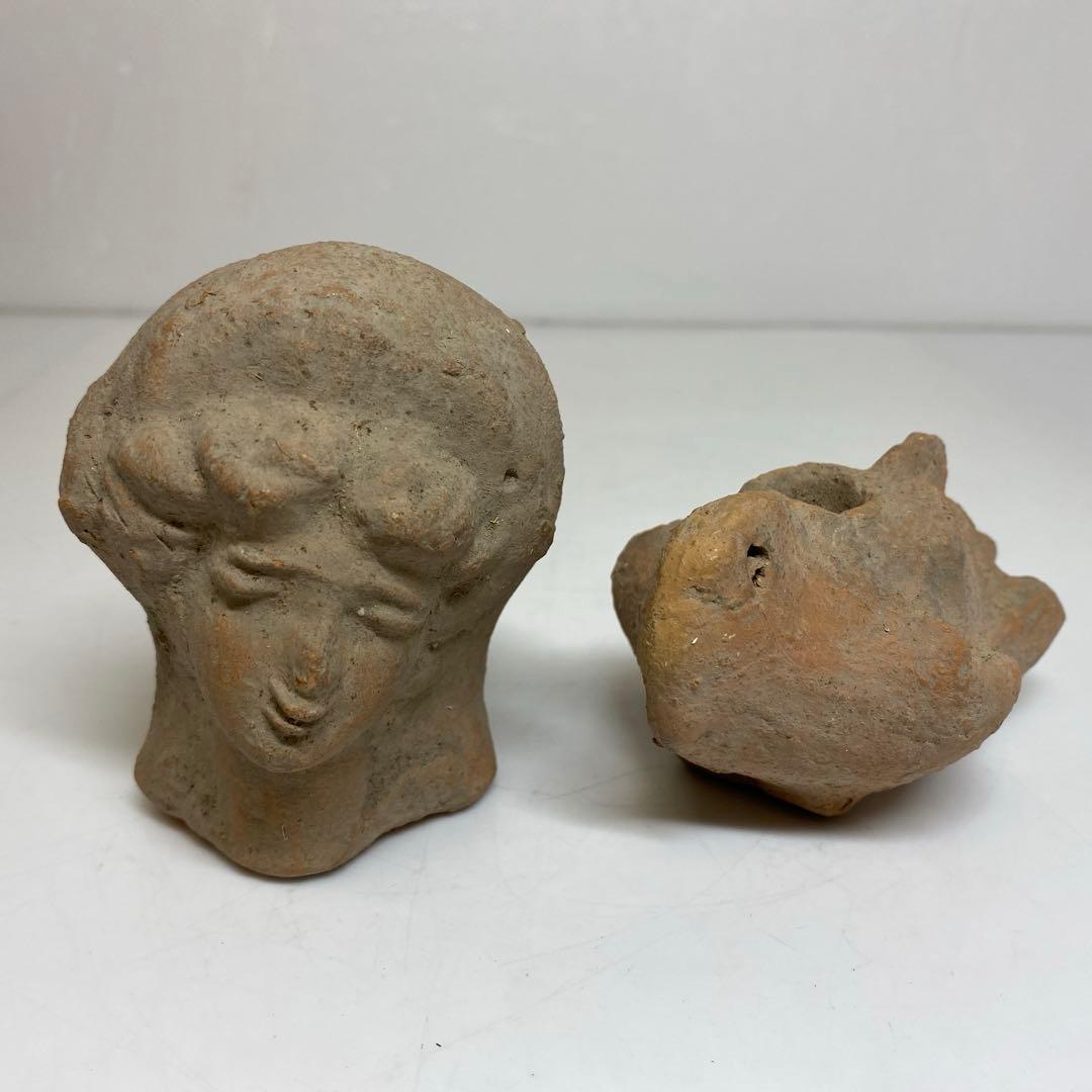 BC4000年　パルミラ　ルタゴ遺跡出土品4点　東さ7-1009①