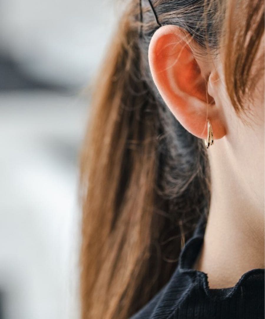 Jewel closet by L&Co. 2連風フープピアス※ yuko様専用 - メルカリ