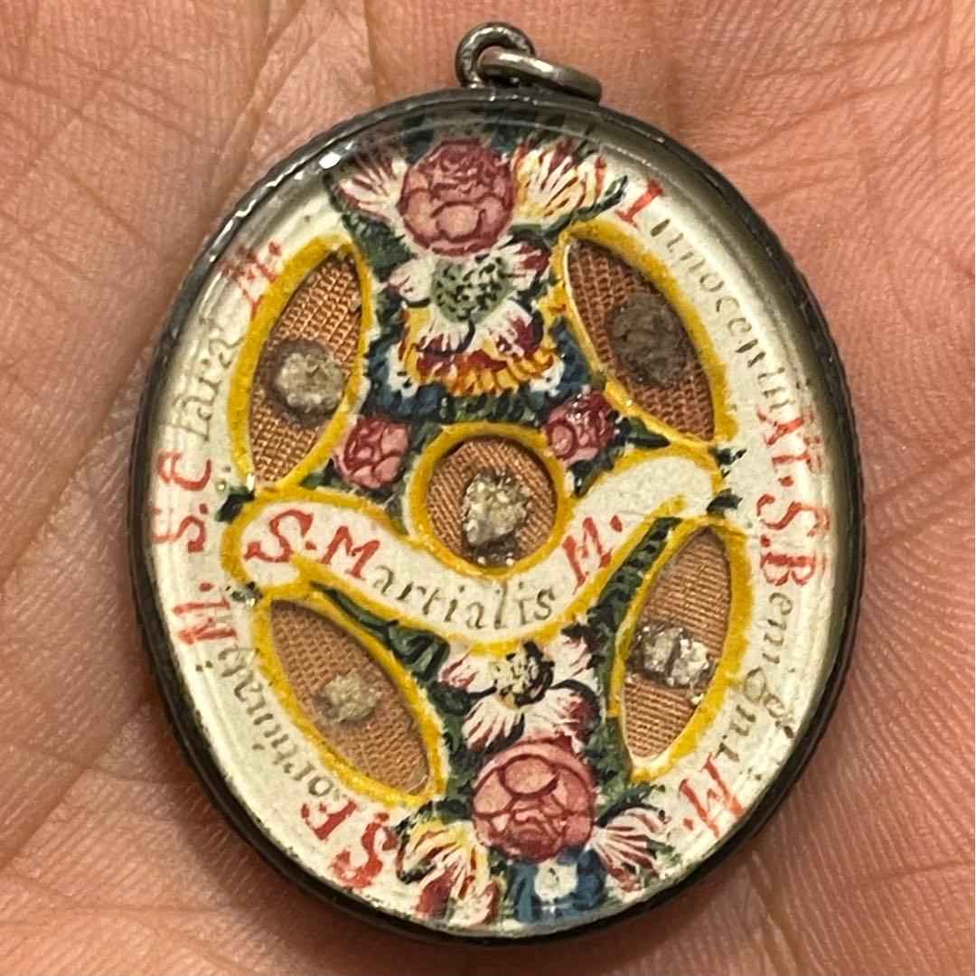 1700年代 アンティーク 聖骨箱 骨董品 Reliquary お守り 珍品 1700年代 アンティーク 聖骨箱 骨董品 Reliquary お守り 珍品