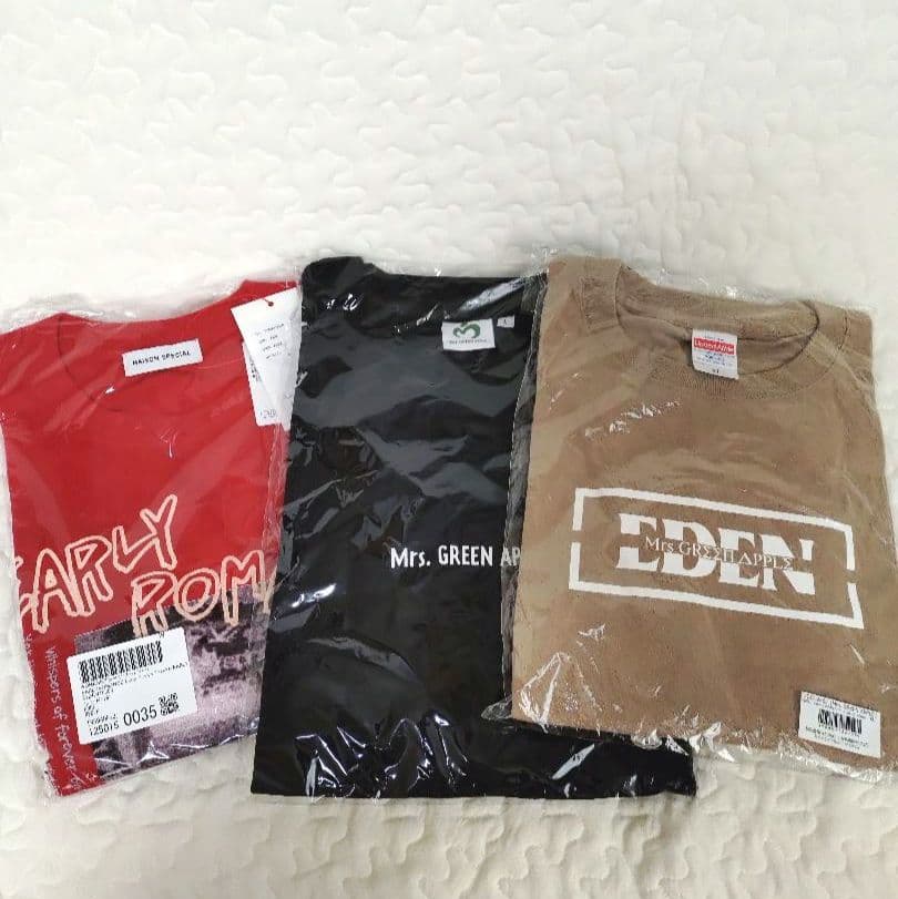 大森元貴着用 ロンT Tシャツ3点セット EDEN ゼンジン