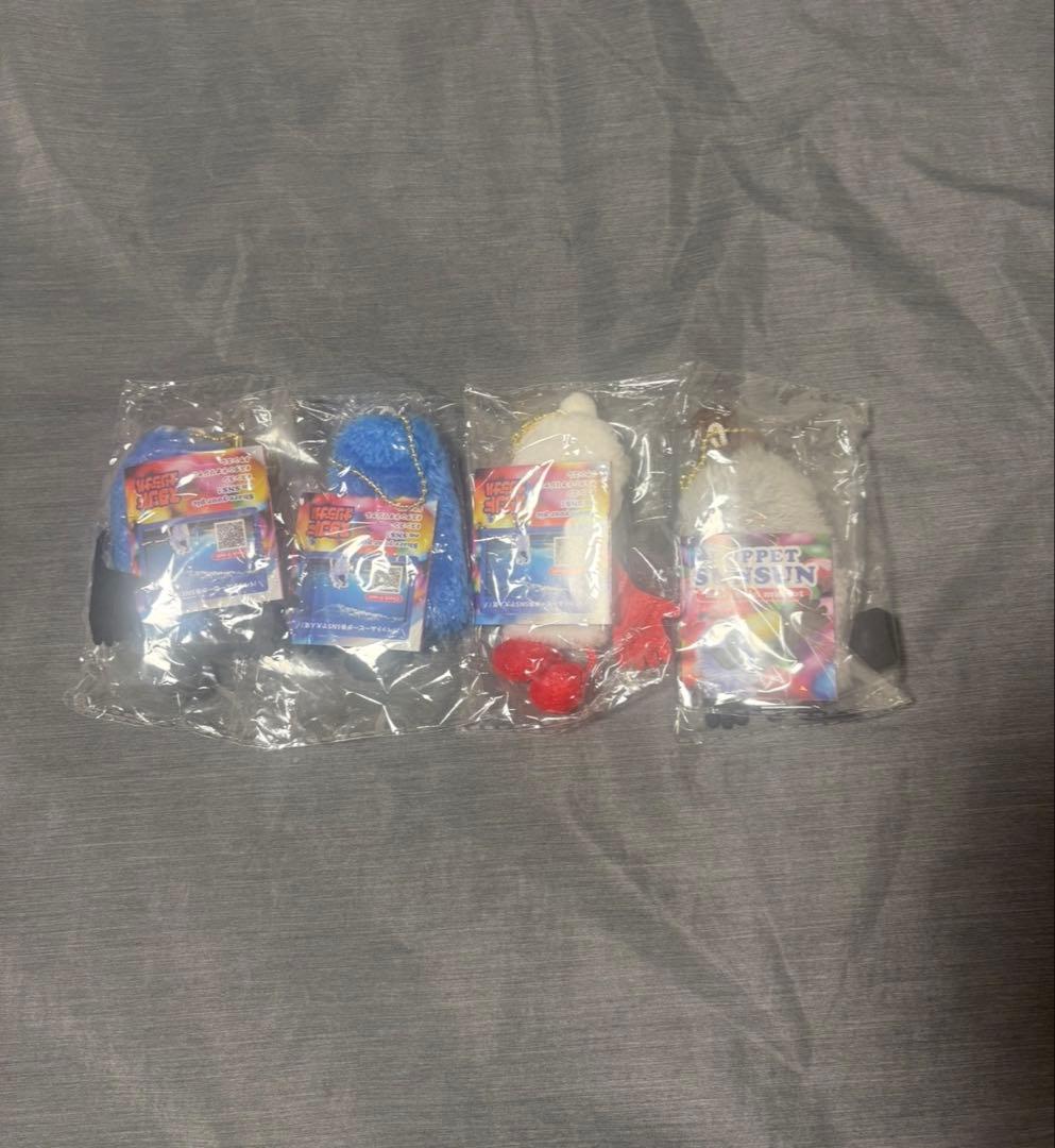 パペットスンスン ボールチェーンマスコット 全4種セット