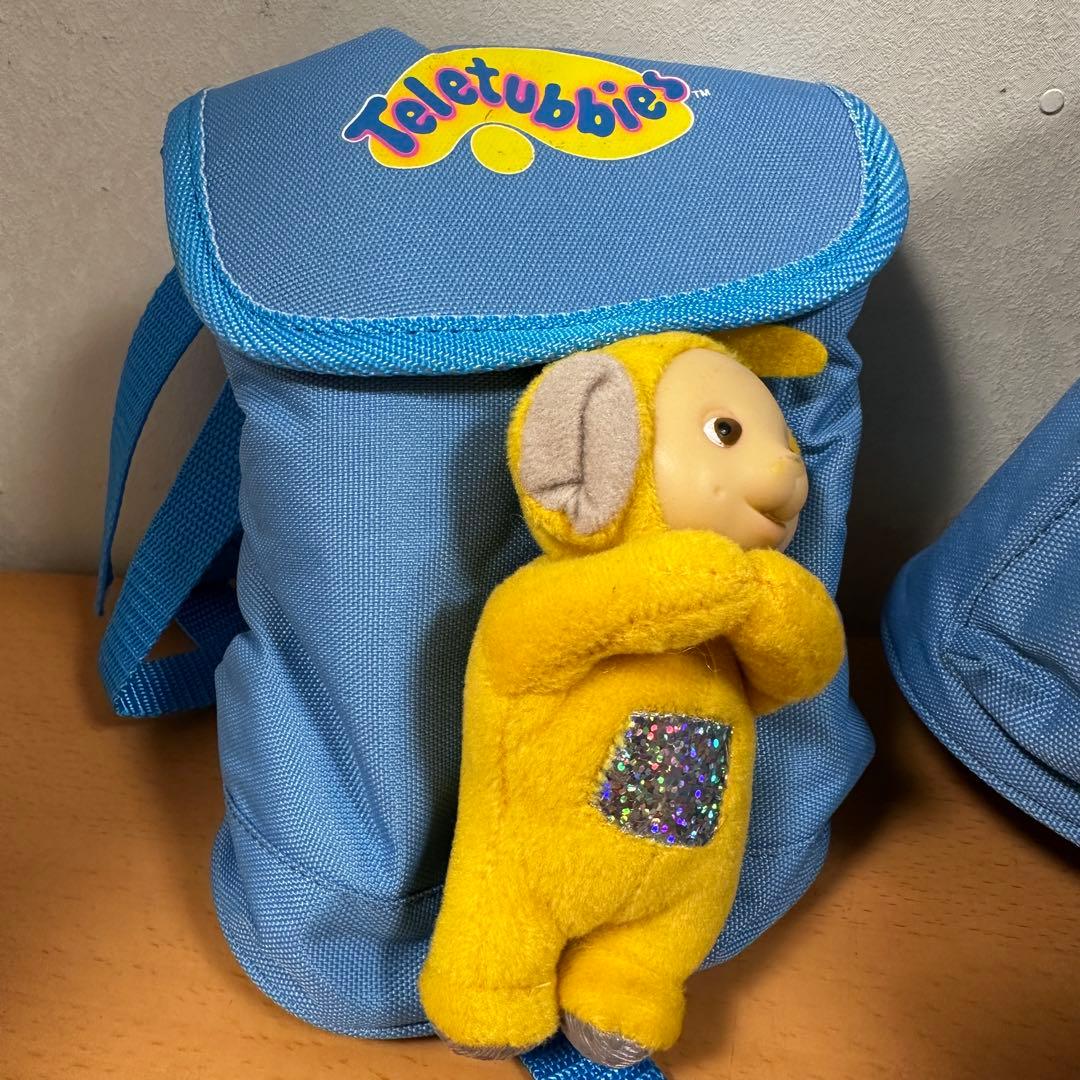 90’s ファンシー　レア　レトロ　テレタビーズ　ミニポーチ　バッグ　ぬいぐるみ