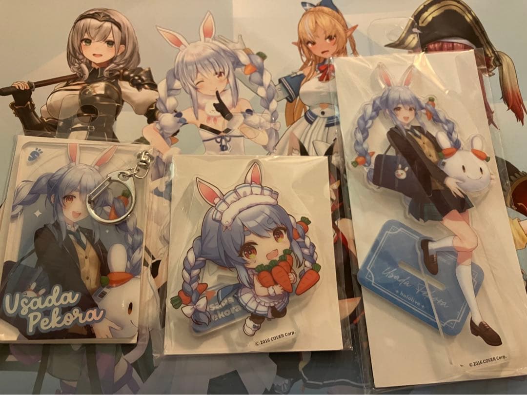 ホロライブシンガポール限定カフェ限定グッズセット猫又おかゆ