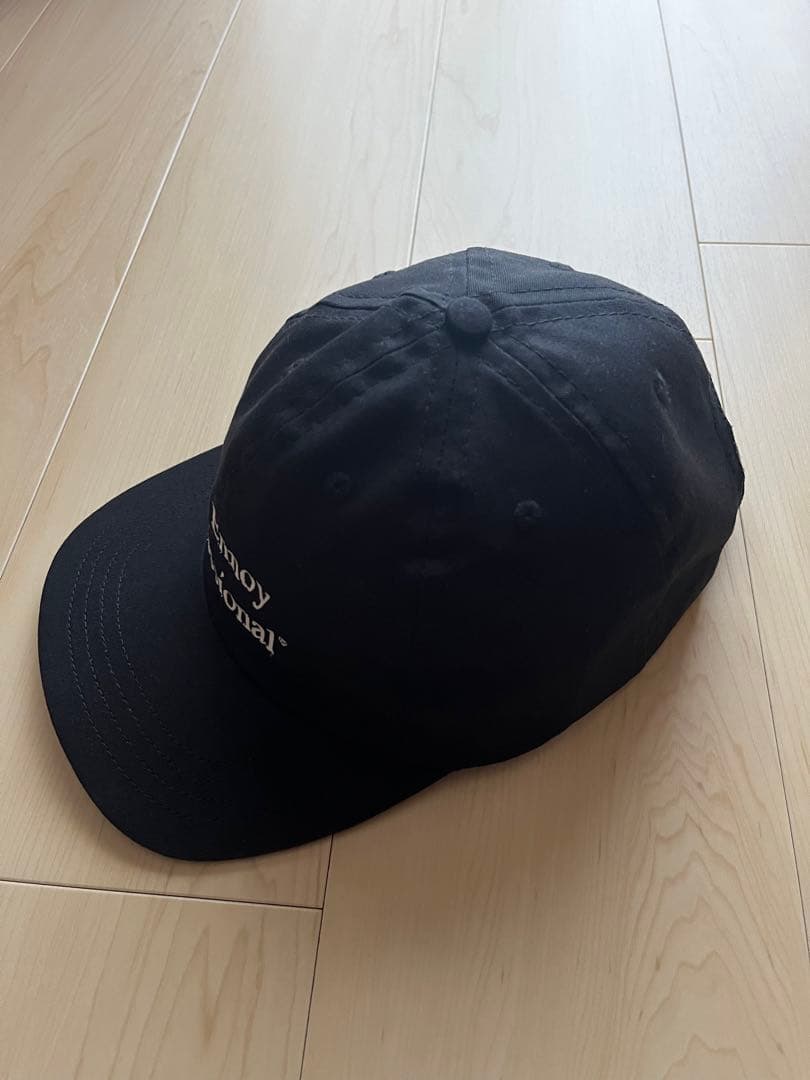 ENNOY コットンキャップ ブラック - メルカリ