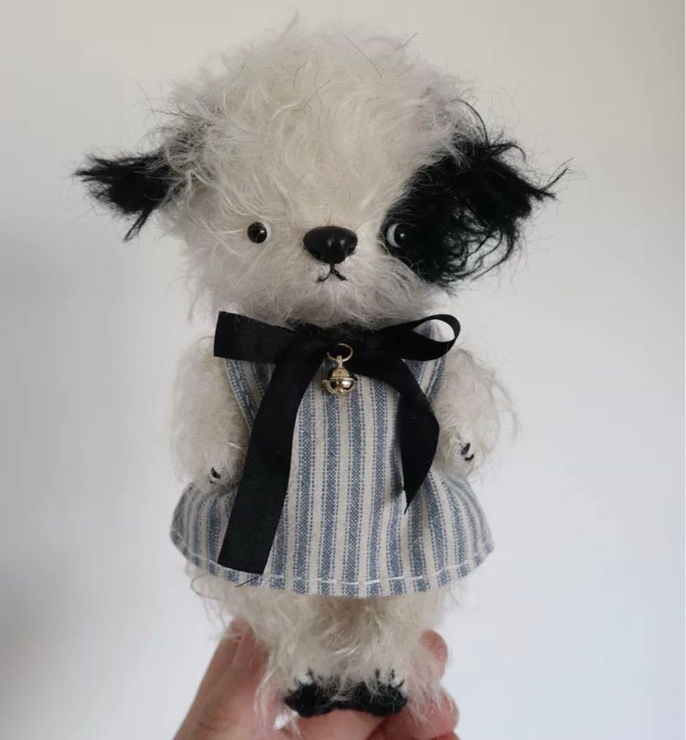 ワンワン小隊 B2ちゃん アーティストベア 海外作家様 犬 ハンドメイド