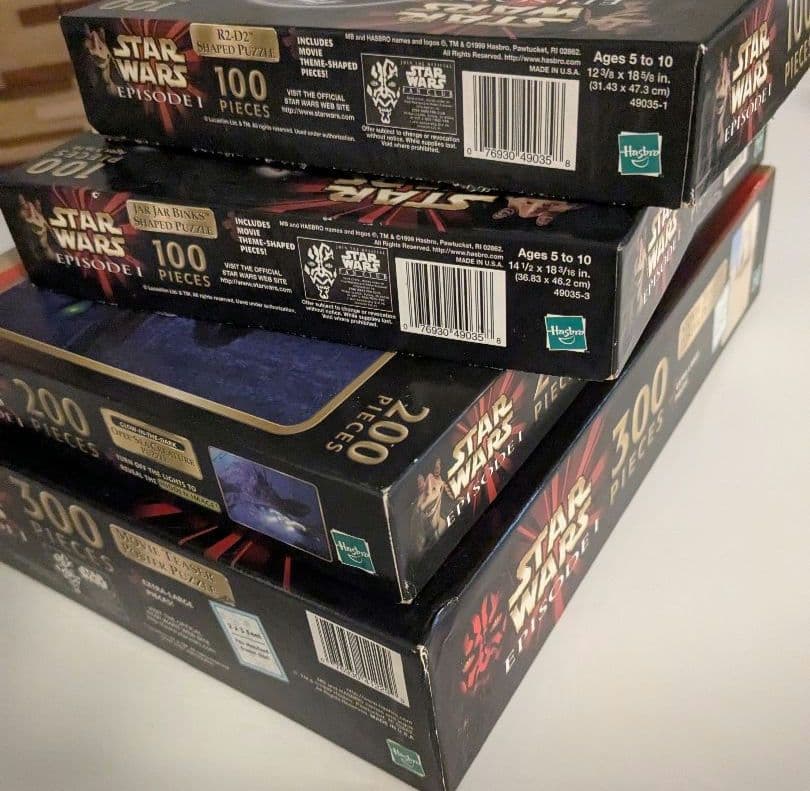 スターウォーズジグソーパズル4種セット