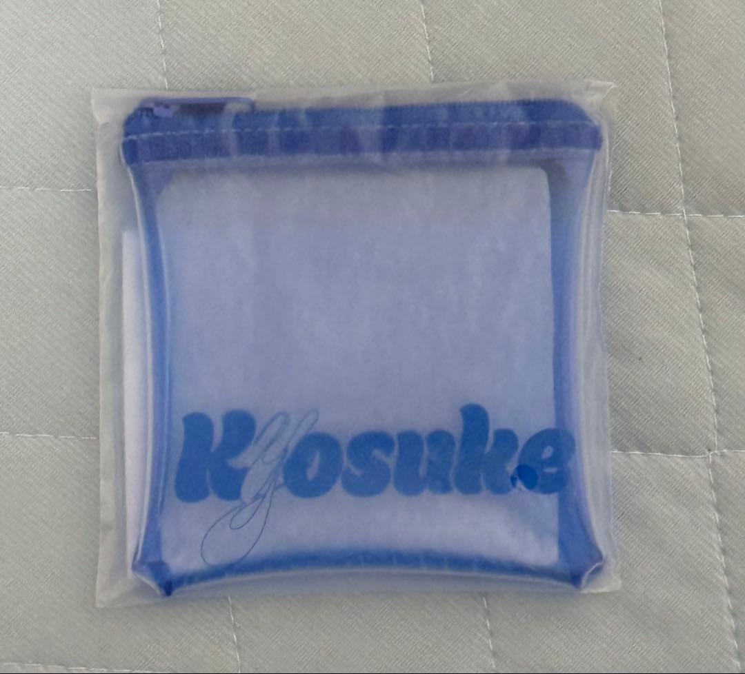 藤牧京介クリアポーチステッカーアクキー缶バッジ123 124 125 7000円