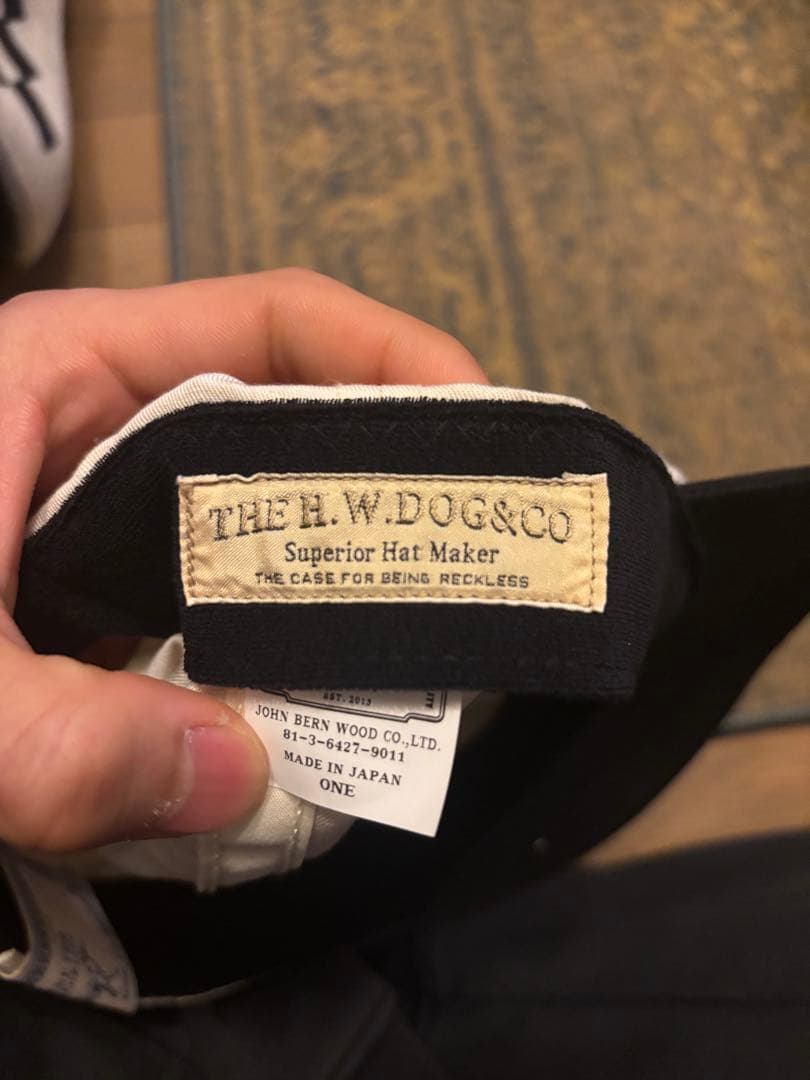 帽子 THE H.W.DOG&CO 2TONE 90s CAP