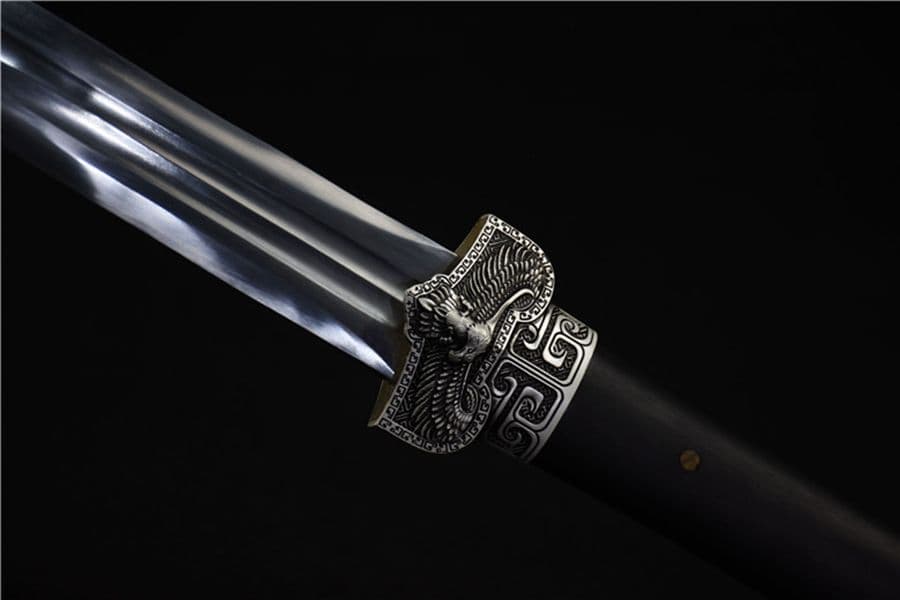 武具　刀装具　日本刀　模造刀 居合刀 銀蛇二代--短金漢剣