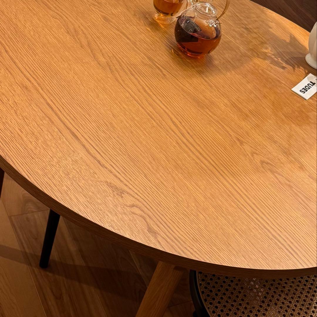 unico KIRP ラウンドダイニングテーブル Φ1000