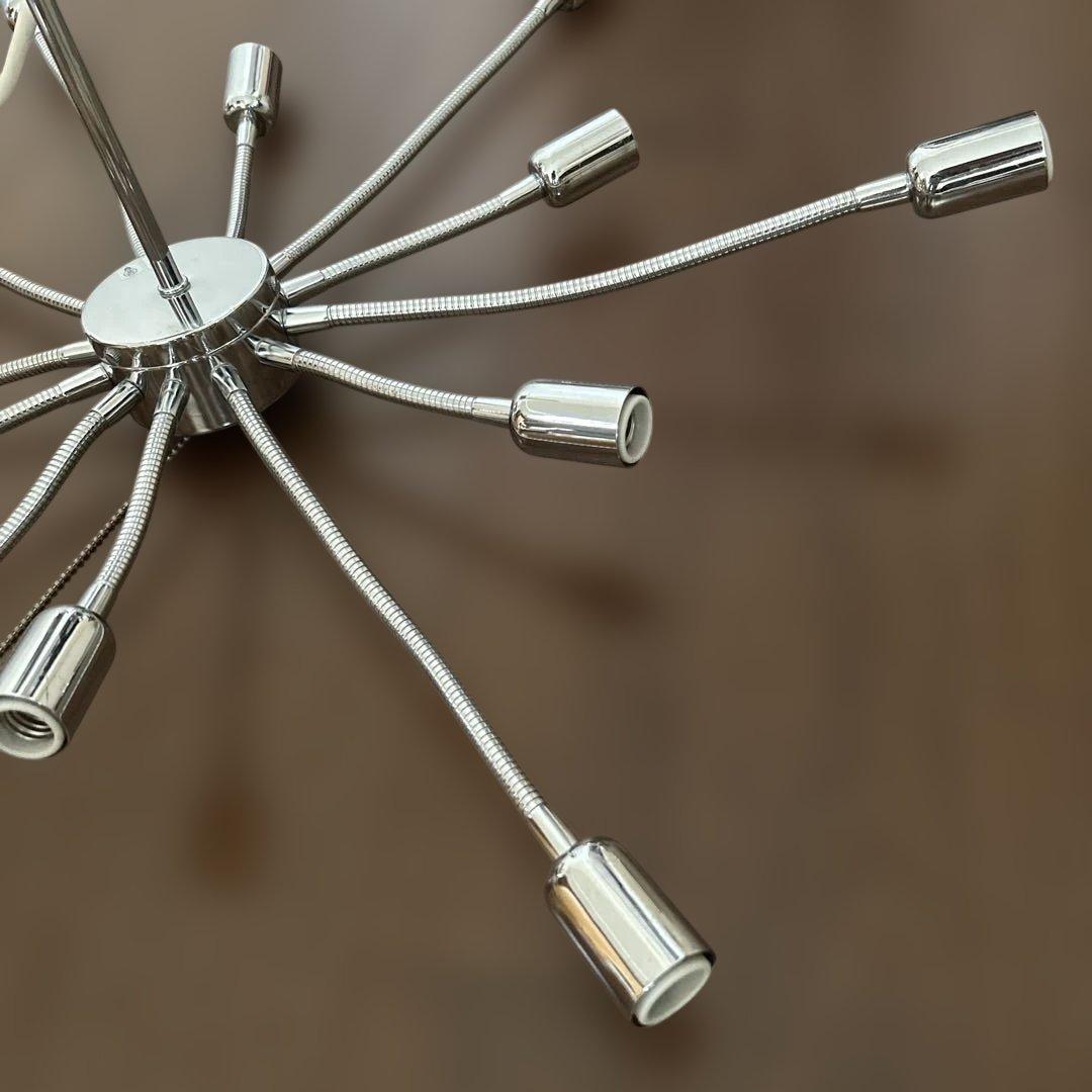 ☆ インターフォルム☆メタルシャンデリア☆白熱灯ペンダント