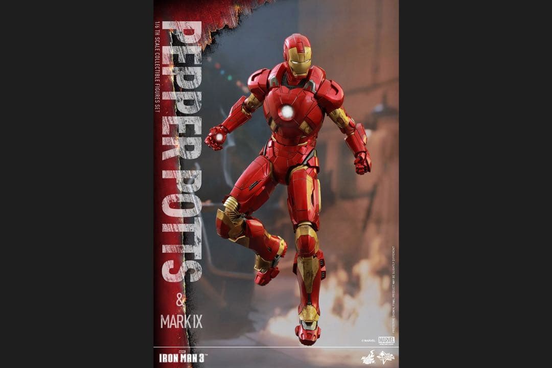 ホットトイズ限定 ペッパー・ポッツ＆アイアンマン・マーク9 ボーナス