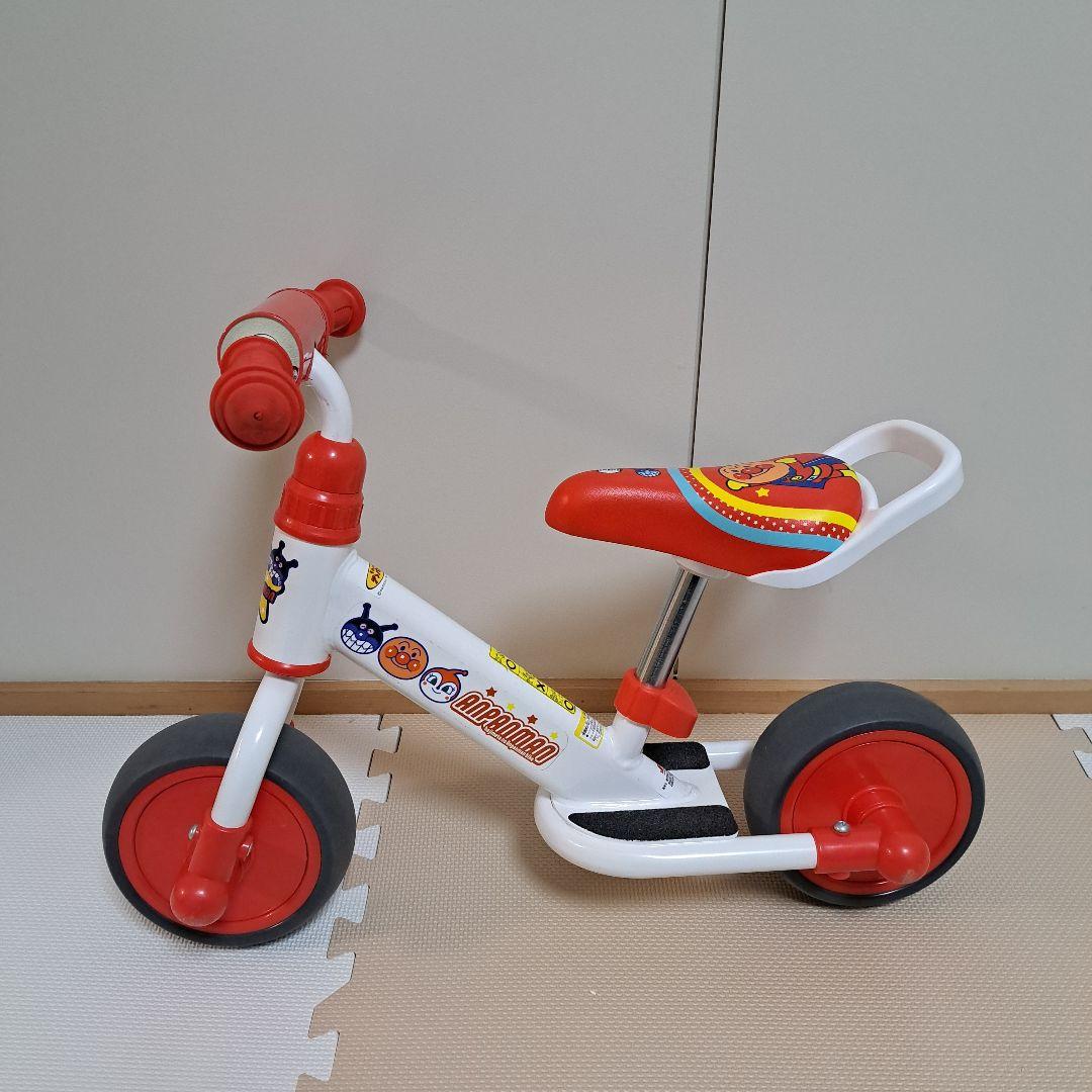 はじめてのアンパンマンバイク キックバイク - メルカリ