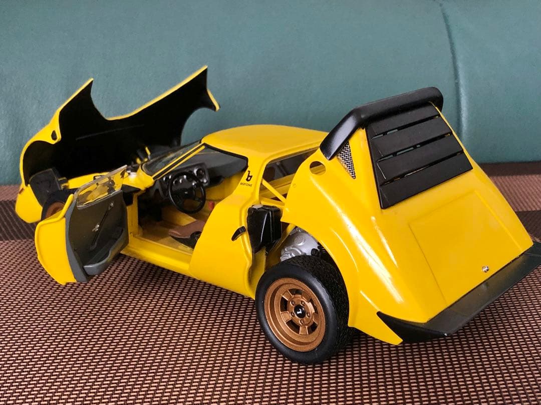 ★絶版！￼￼京商1/18 ランチア ストラトス￼ HF イエロー￼