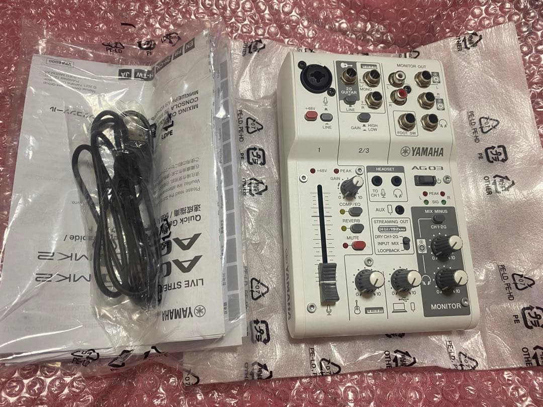 YAMAHA AG03 MK2 YAMAHA AG03【 値下げ交渉OK！ 】