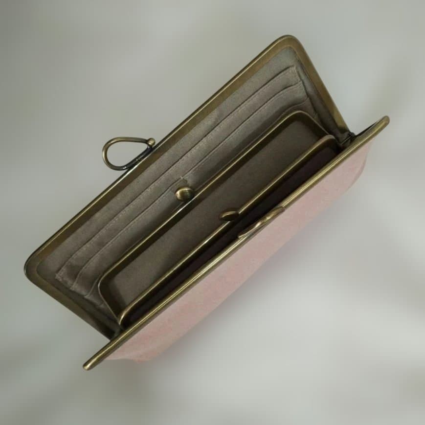 うさこページ　親子がま口財布（22cm）