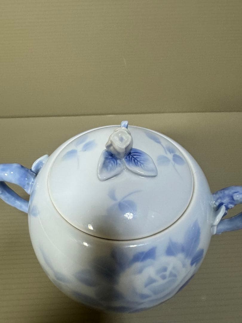 2289 希少 深川製磁 ティーポット1客 シュガーポット1客