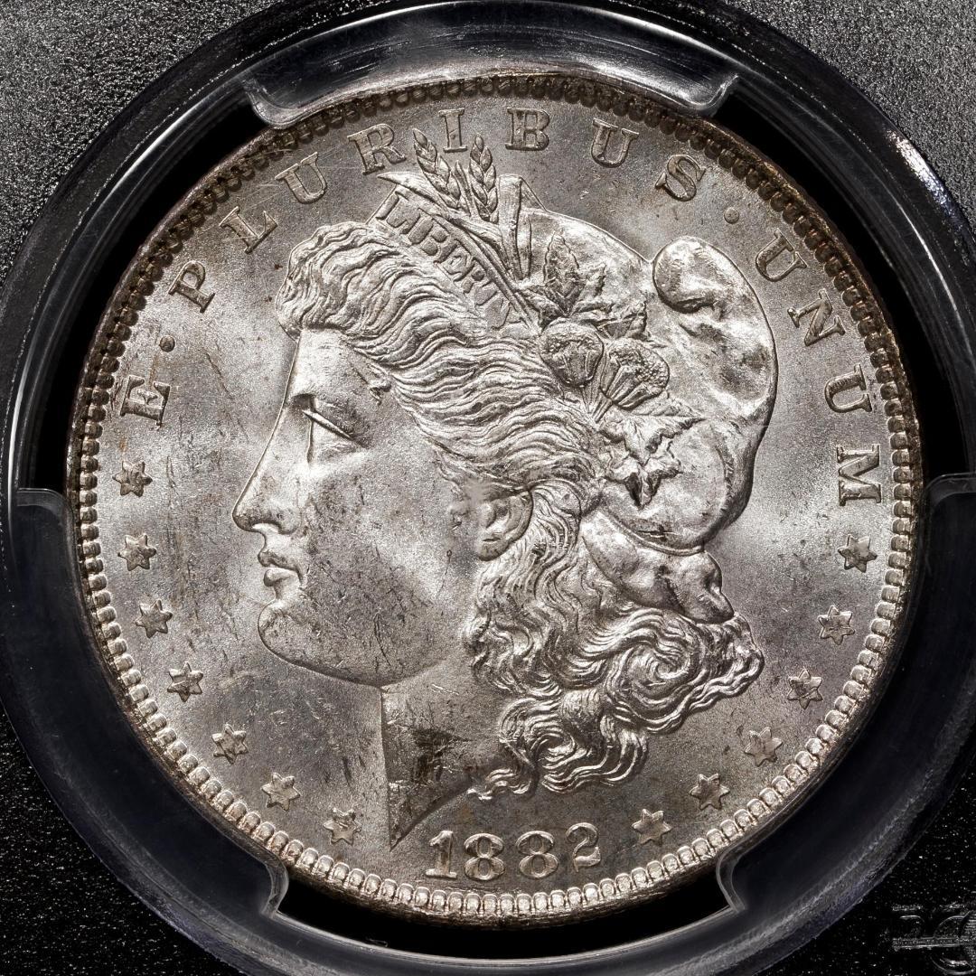 PCGS-MS63 USA モルガンダラー　1882O 銀貨　ニューオリンズ PCGS-MS63 USA モルガンダラー 1882O 銀貨 ニューオリンズ アメリカ