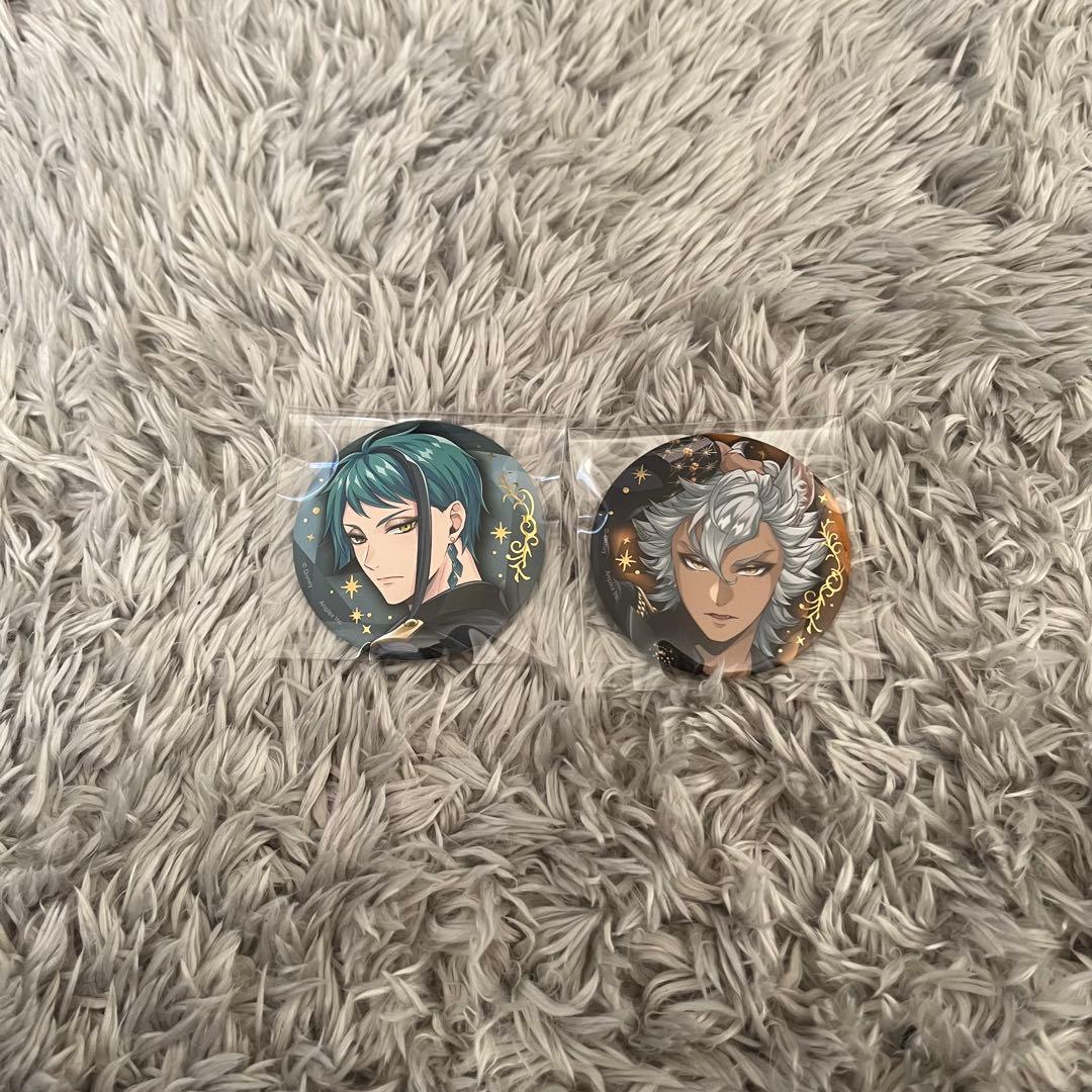 ツイステ ブレイジングジュエル ブレジュ 缶バッジ ジェイド ジャック