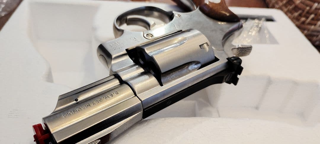 タナカ S&W M66 2.5インチ ステンレス ジュピターフィニッシュ ガス銃