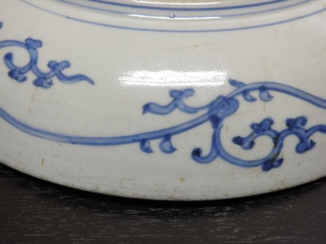 伊万里染付皿　MA340