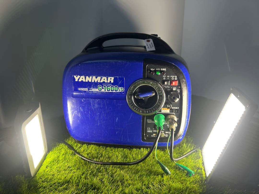 動作良好・保証付] YANMAR ヤンマー インバーター発電機 G1600iS
