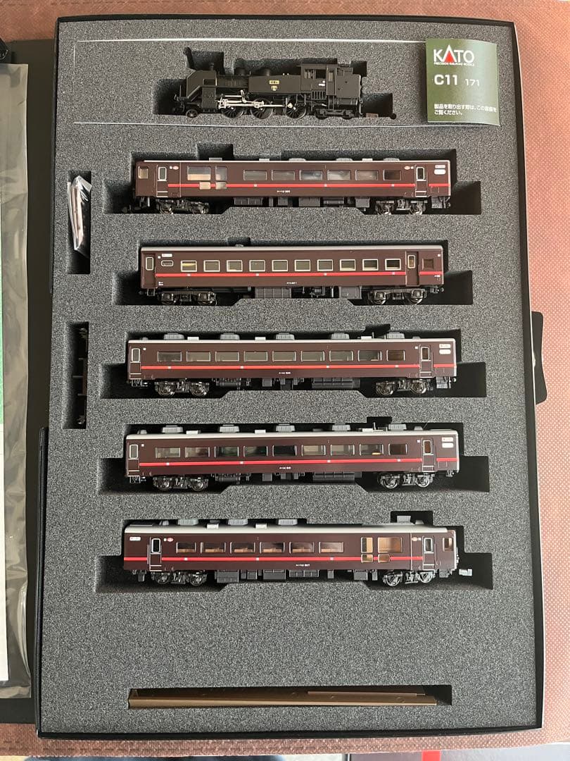 KATO カトー　C11 171 + 14系 SL冬の湿原号 6両セット