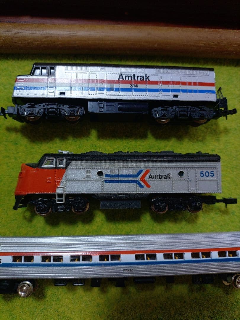最終大特価❗️Amtrak ✨️ バックマン✨️動力2両、客車2＋1両