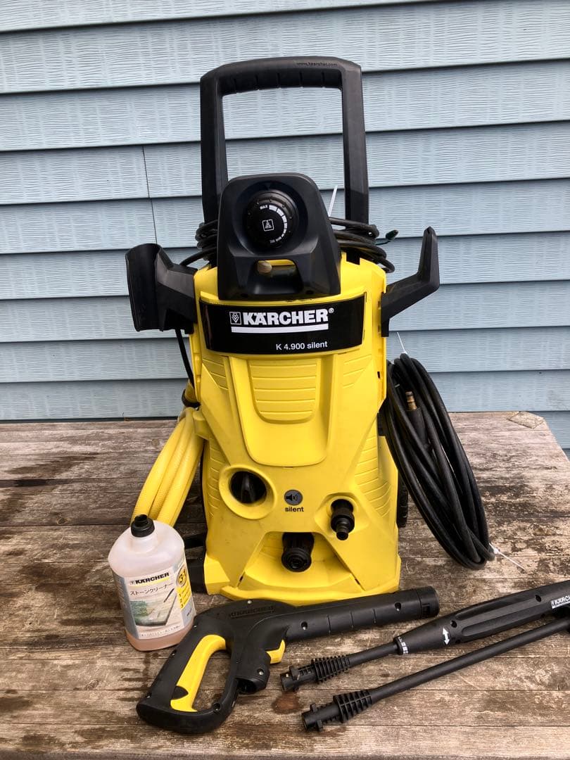 KARCHER K 4.900 サイレント 高圧洗浄機キット+オプションパーツ KARCHER K 4.900 サイレント 高圧洗浄機キット+オプションパーツ 2026