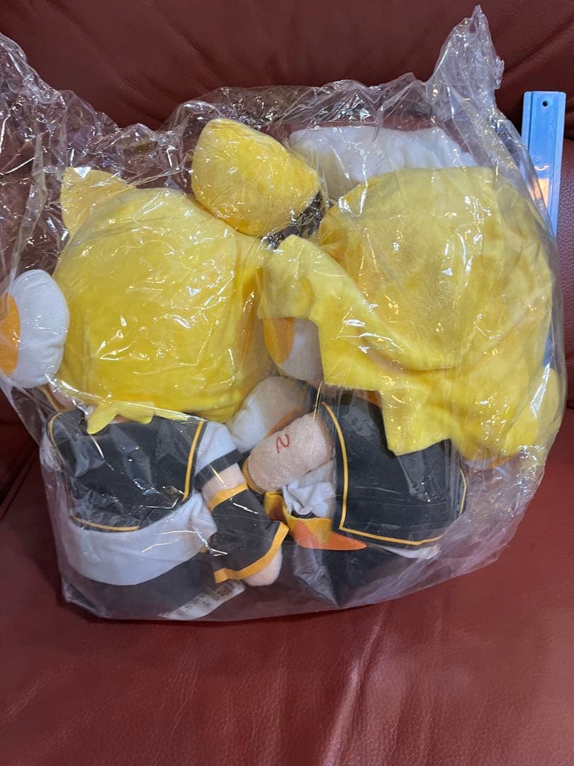 鏡音リン レン　メガジャンボふわふわぬいぐるみ 「VOCALOID」