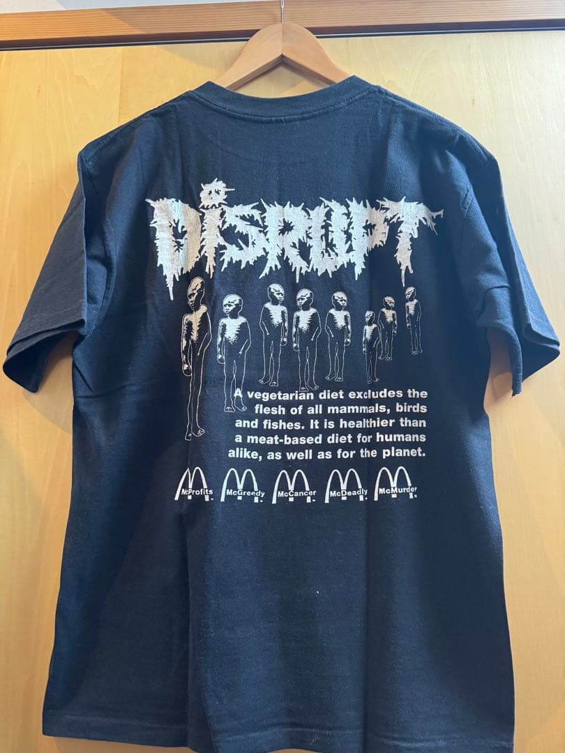 ボストンのハードコア DISRUPT Tシャツ バンドT