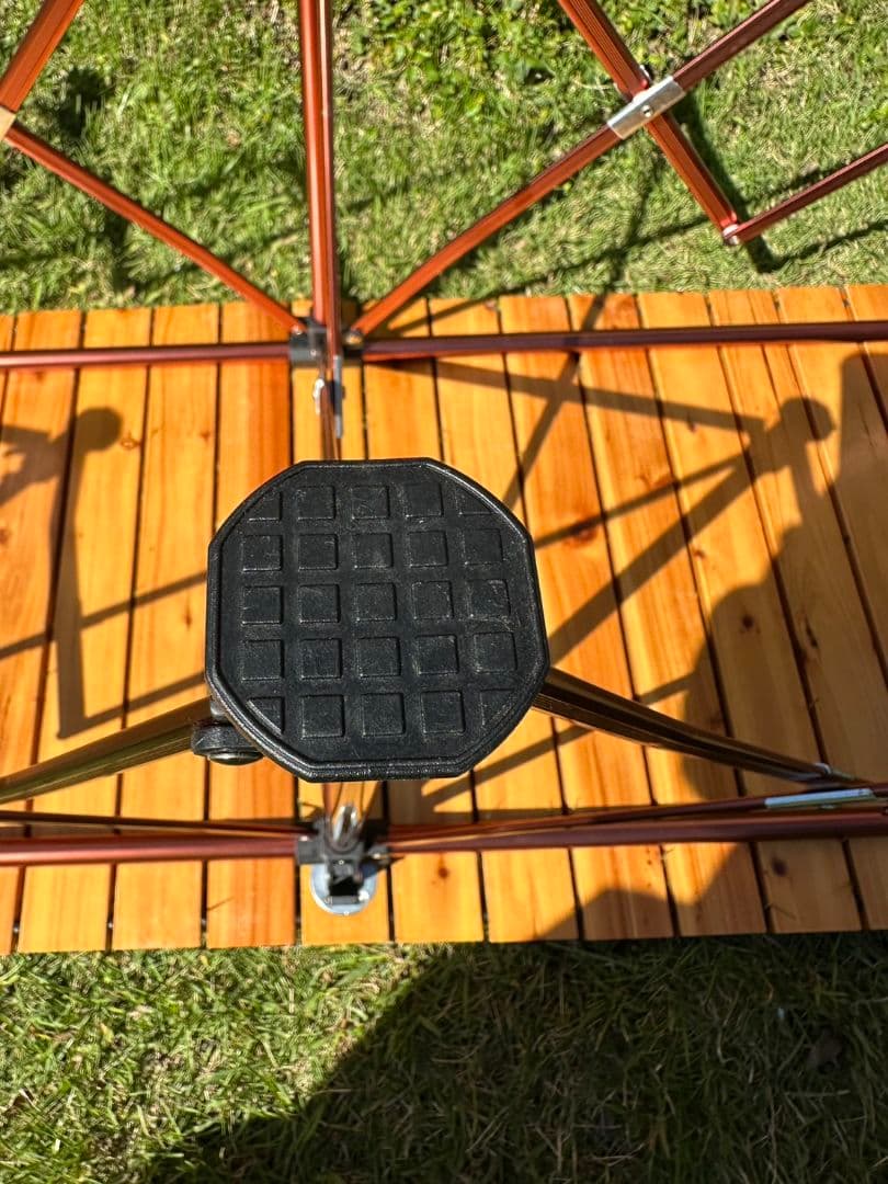 希少)Colemanナチュラルウッドカウンターテーブルクラシック