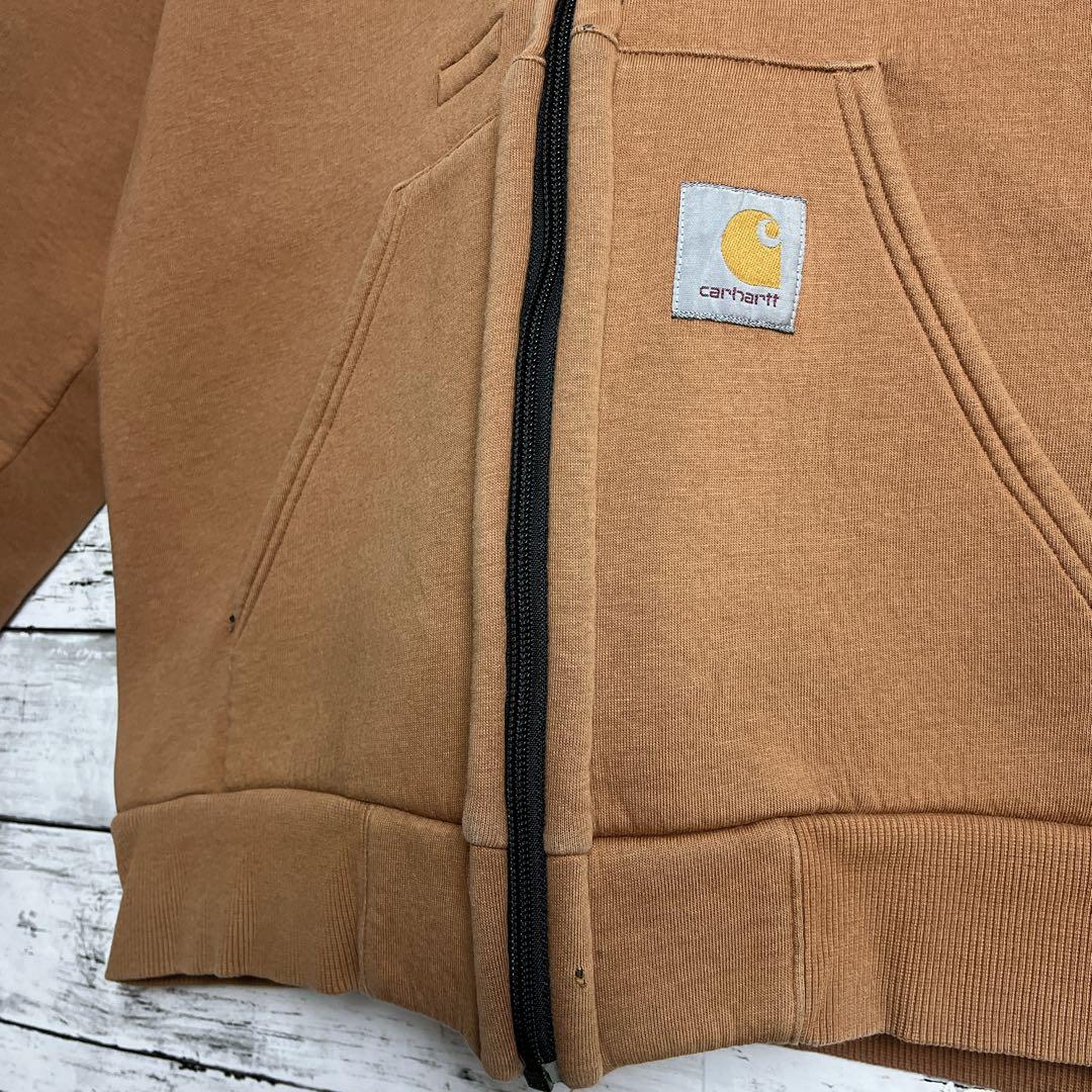 Carhartt◎ダックカラー 超人気色 フルジップ パーカー D277