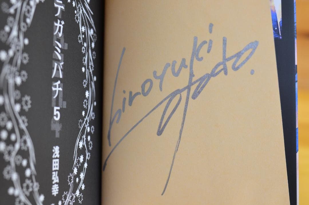 浅田弘幸　テガミバチ　文庫本　サイン本8冊セット　全初版/集英社文庫（コミック）