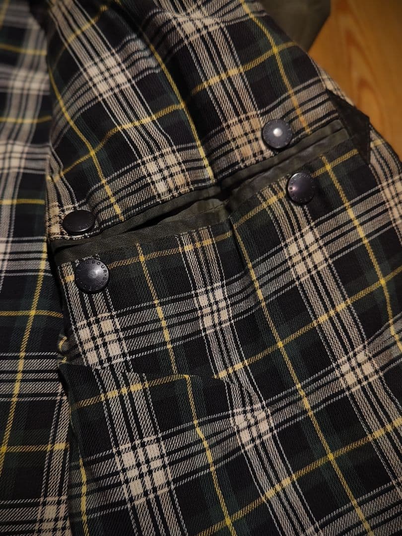 Barbour バブアー オイルジャ A200 BORDER C44/112CM