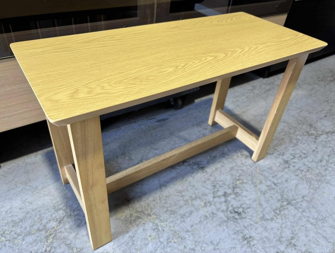 NITORI ニトリ 伸長式ダイニングテーブル3点セット回転式椅子Used/美品