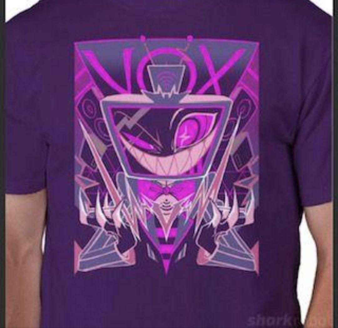 hazbin hotel ハズビンホテル バレンタイン限定 ヴォックス Tシャツ