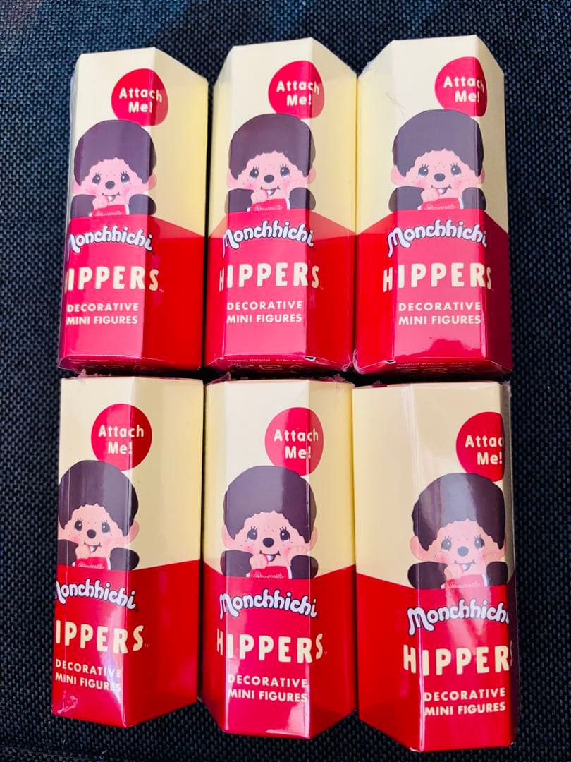 ヒッパーズ モンチッチ HIPPERS Monchhichi 6個セット