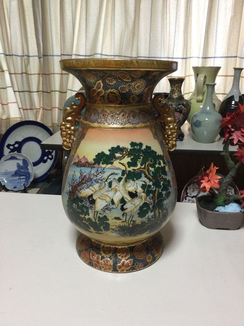 中国古美術・珍蔵陶磁器の皿・置物・純手描き・極細工・茶道具・文房具