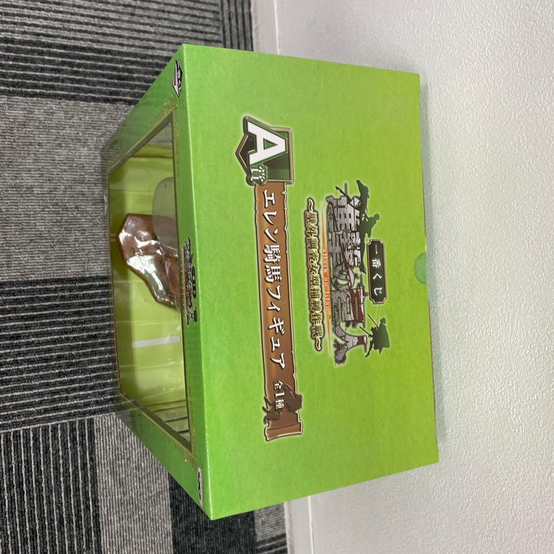 【新品＊未開封】進撃の巨人　一番くじ　A賞　エレン　騎馬 フィギュア