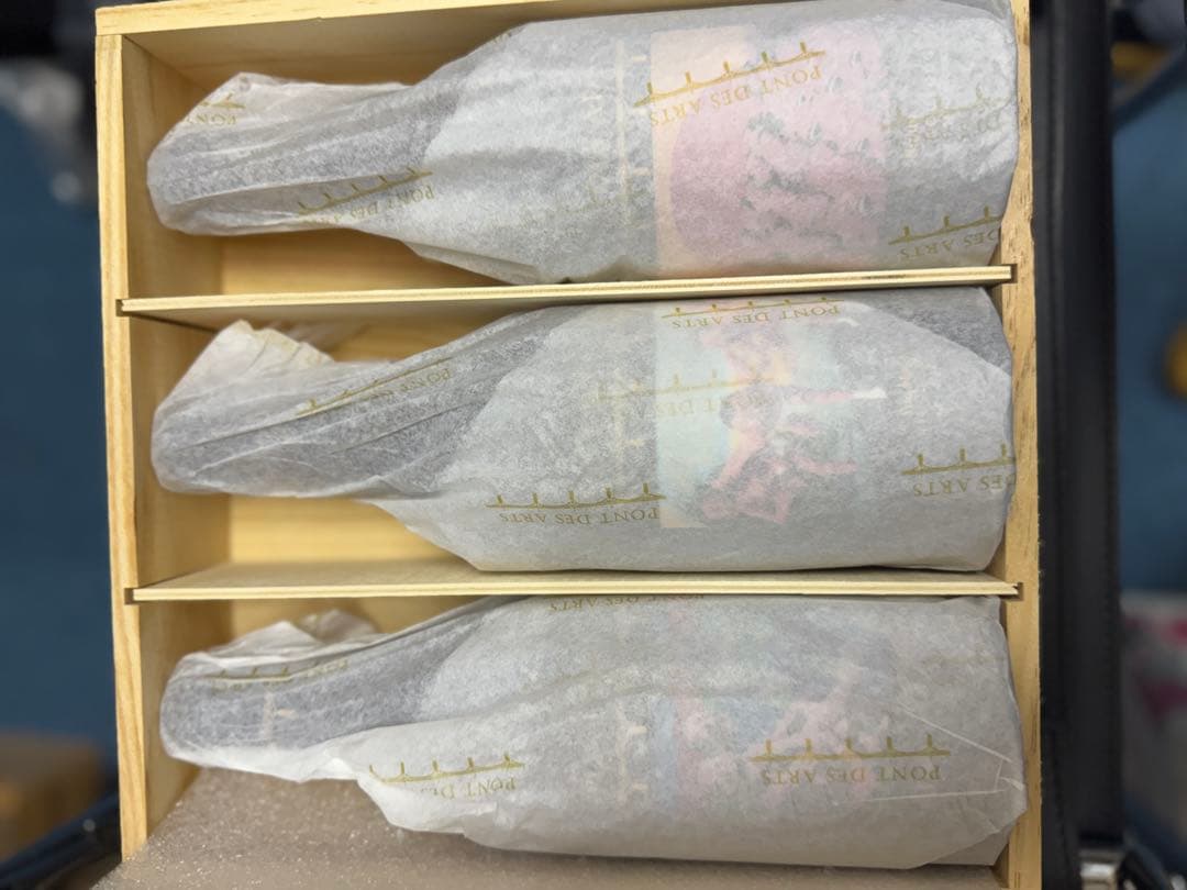 限定 Pont des Arts ワイン 木箱入り 六本セット ブルゴーニュ