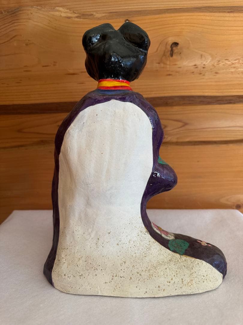 中野土人形 西原家 花魁 立ヶ花人形 郷土玩具 民藝 伝統文化 芸術 長野