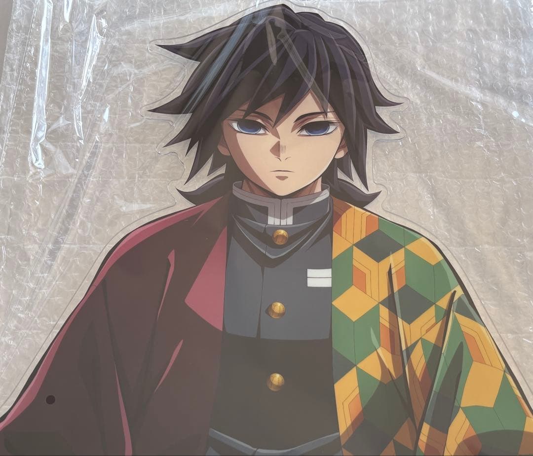 鬼滅の刃 冨岡義勇 バストアップアクリルパネル2点AGF純喫茶 柱