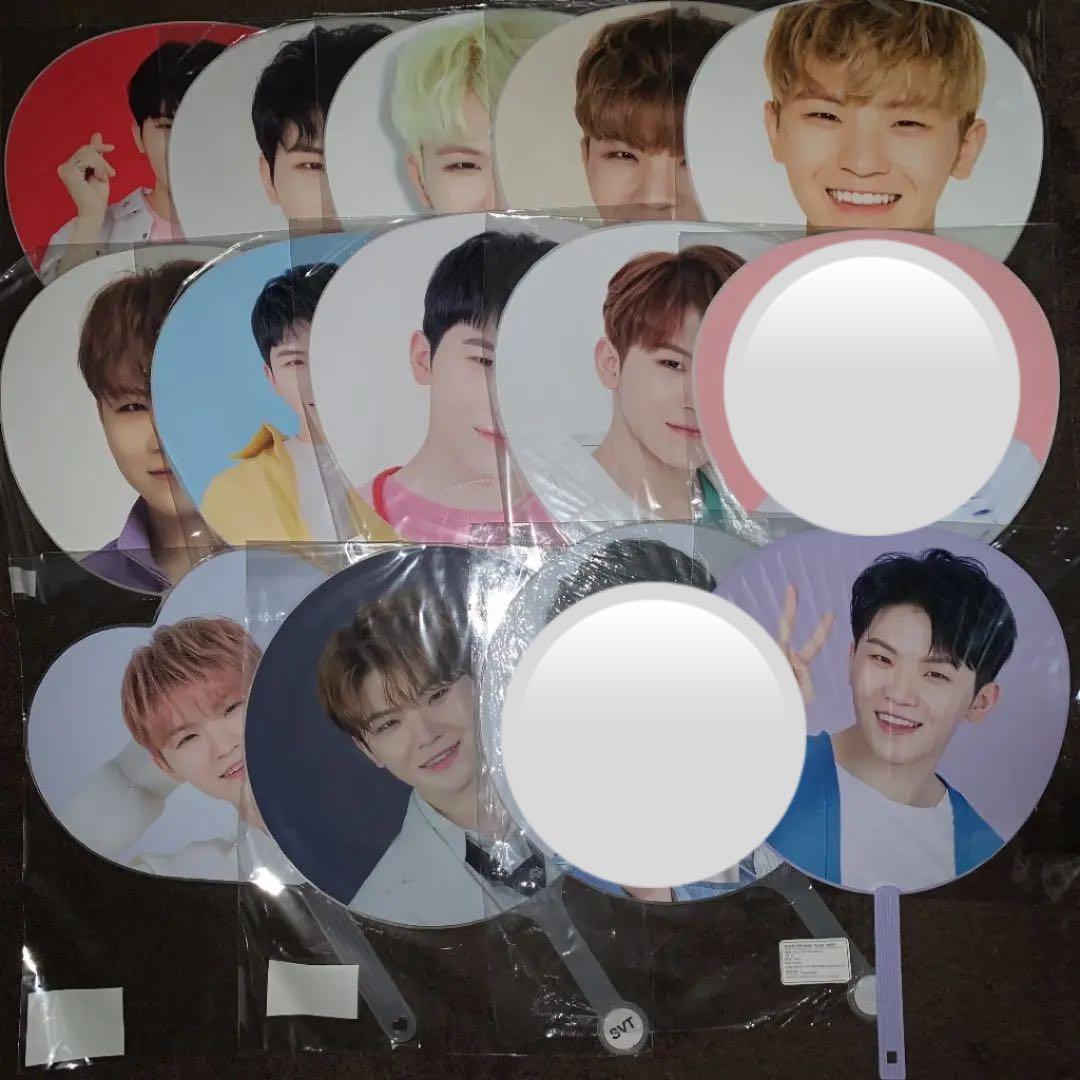 セブチ 団扇 ウジ ホシ ジュン トレカ セット