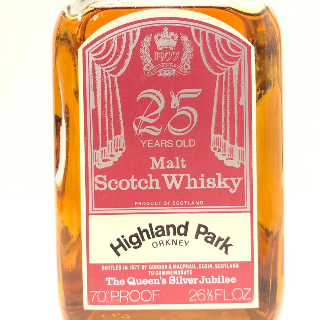 1952年 オールドボトル プルーフ ＆オンス表記 ハイランドパーク