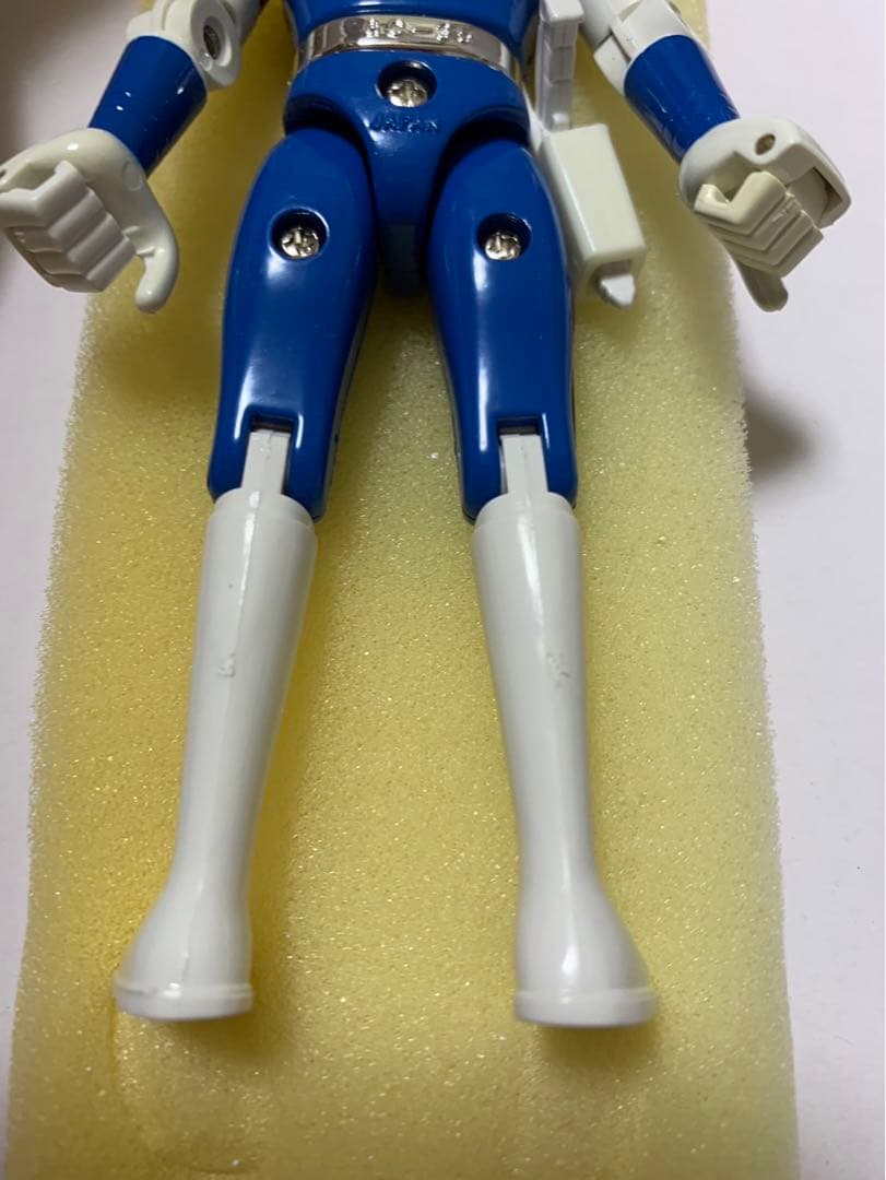 ⚠️デッドストック　超新星フラッシュマン　ブルーフラッシュ　超合金　バンダイ