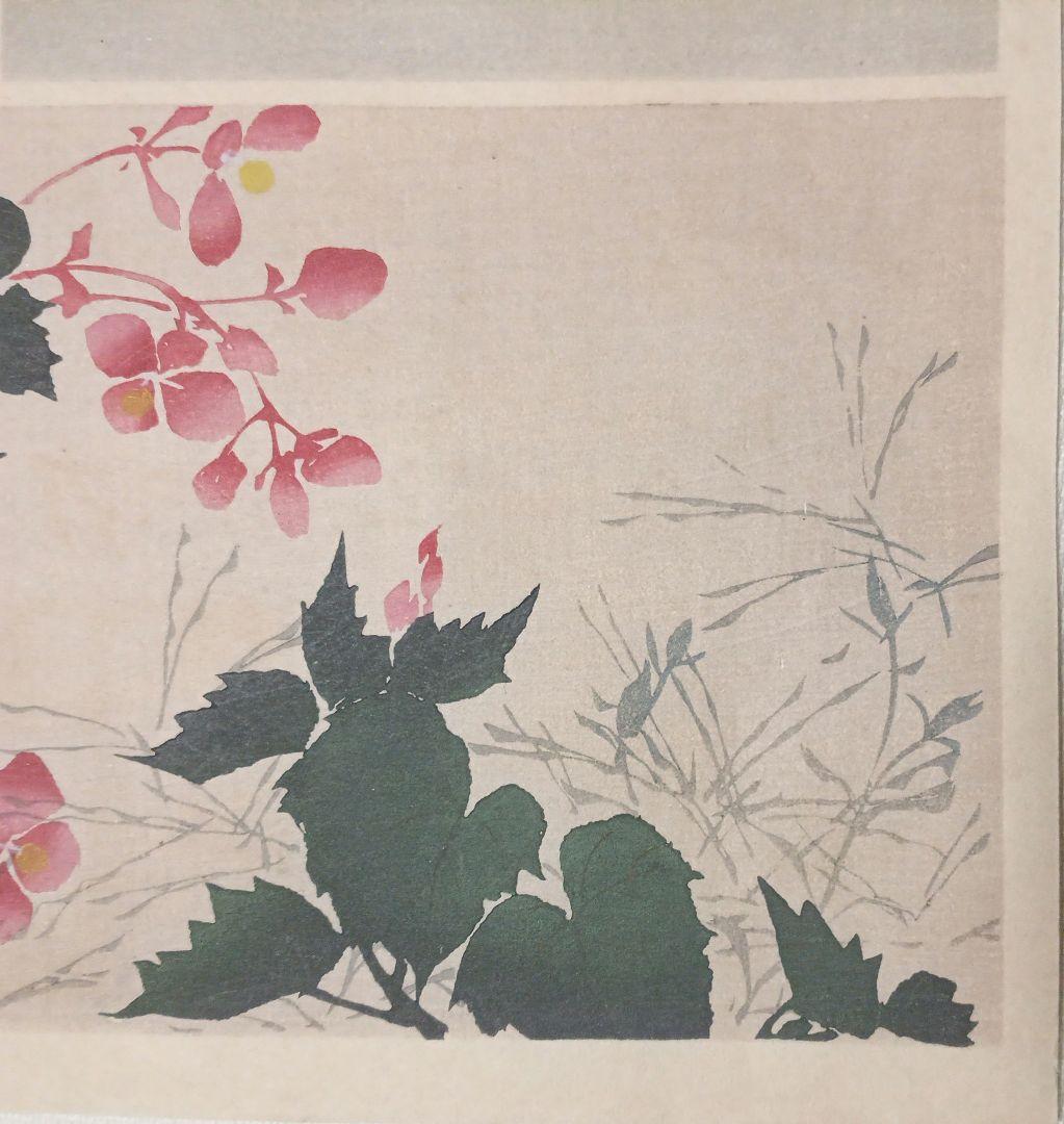 琳派図案版画（色摺版画)、作者不詳、明治後期～昭和初期出版 - メルカリ